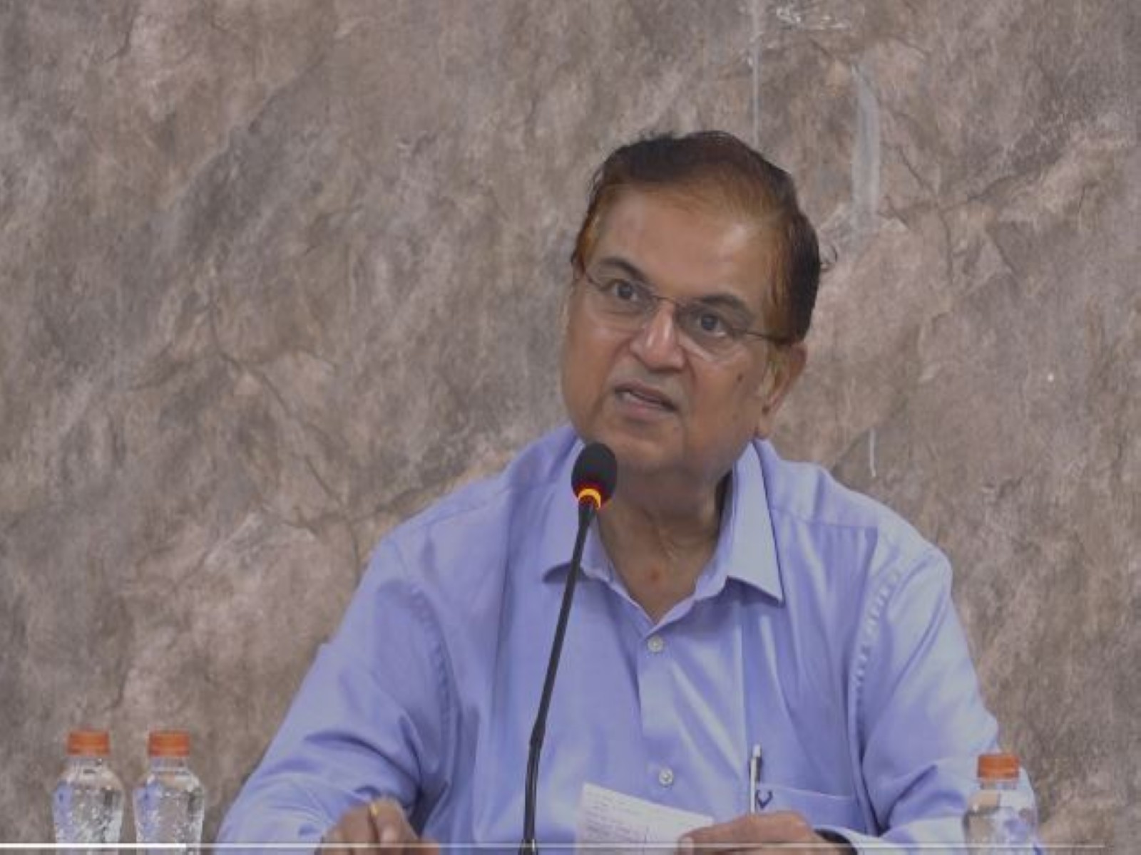 Andhra Pradesh State Election Commissioner Anil Chandra Punetha (Photo/ANI)