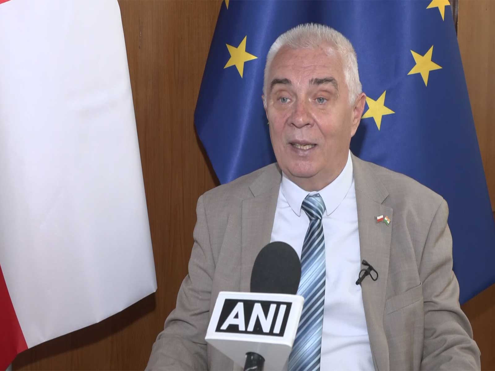 Poland’s Ambassador to India, Piotr Antoni Świtalski (Photo/ANI)