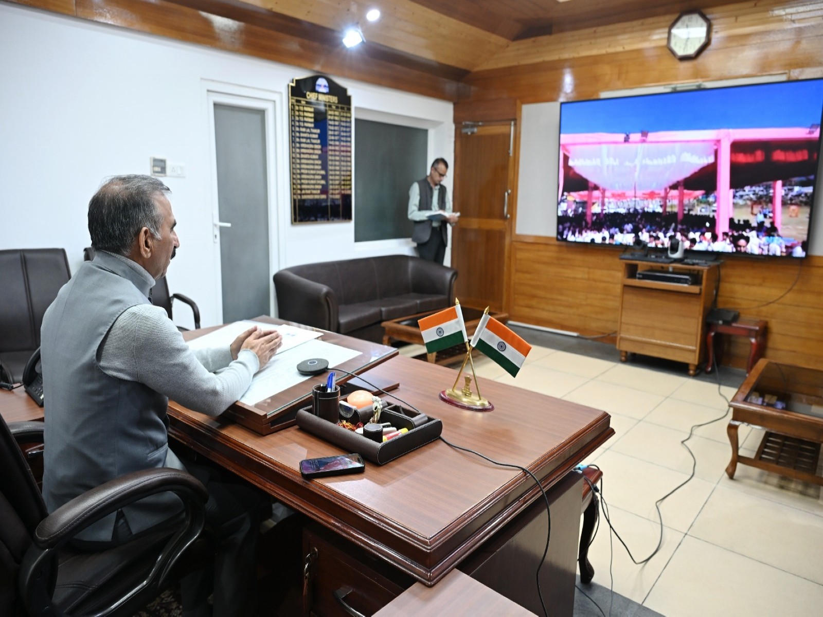 Himachal Pradesh Chief Minister Sukhvinder Singh Sukhu (Photo/ANI)