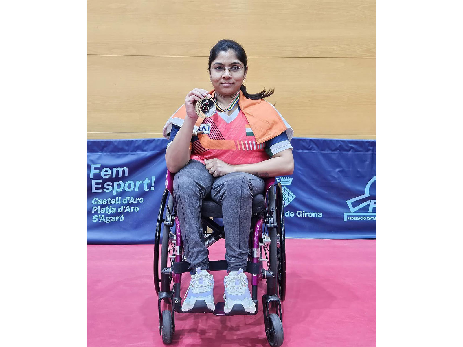 Bhavina Patel (Photo: X/@mansukhmandviya)