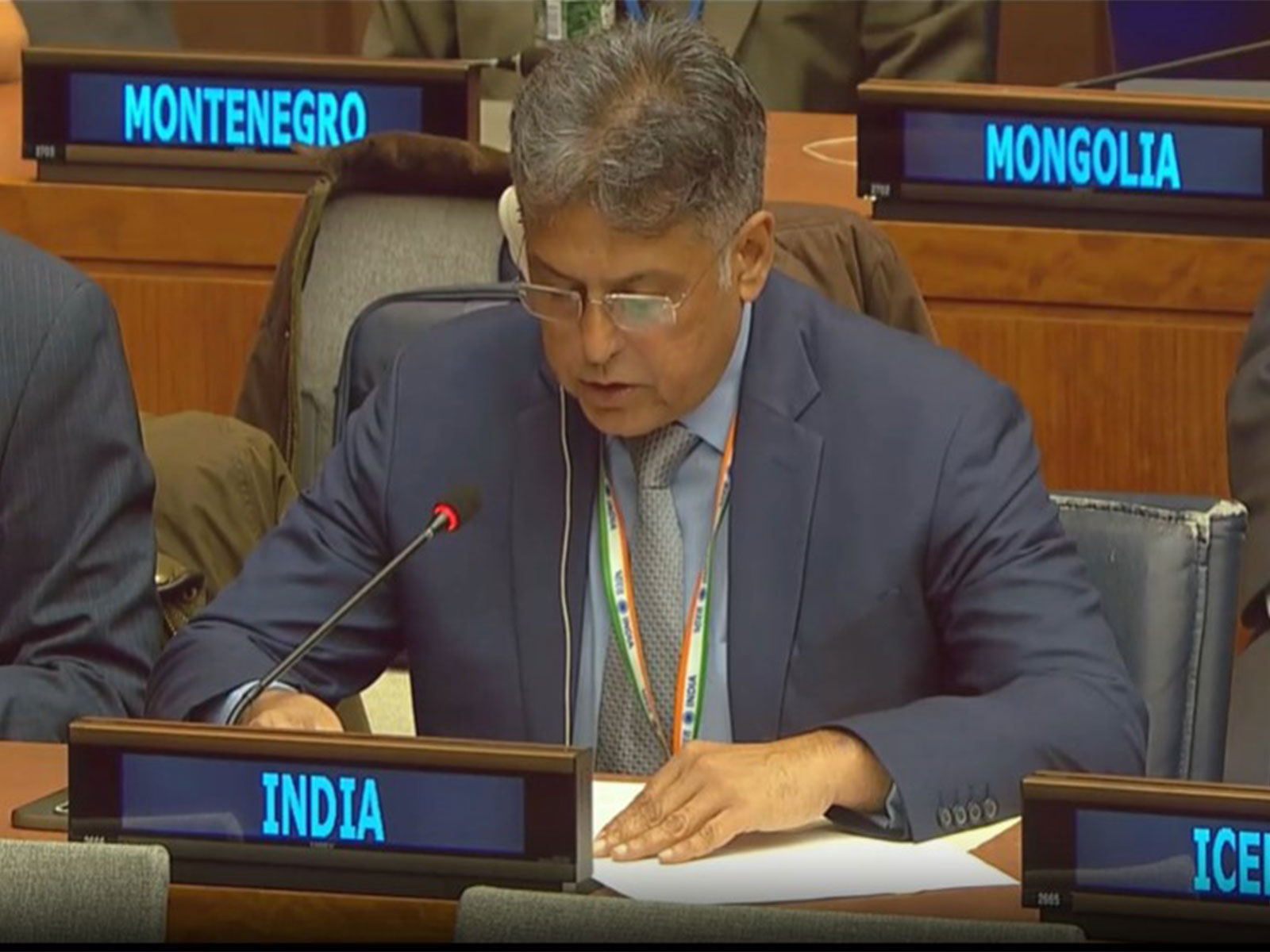 Congress MP Manish Tewari (Photo/X/@IndiaUNNewYork)