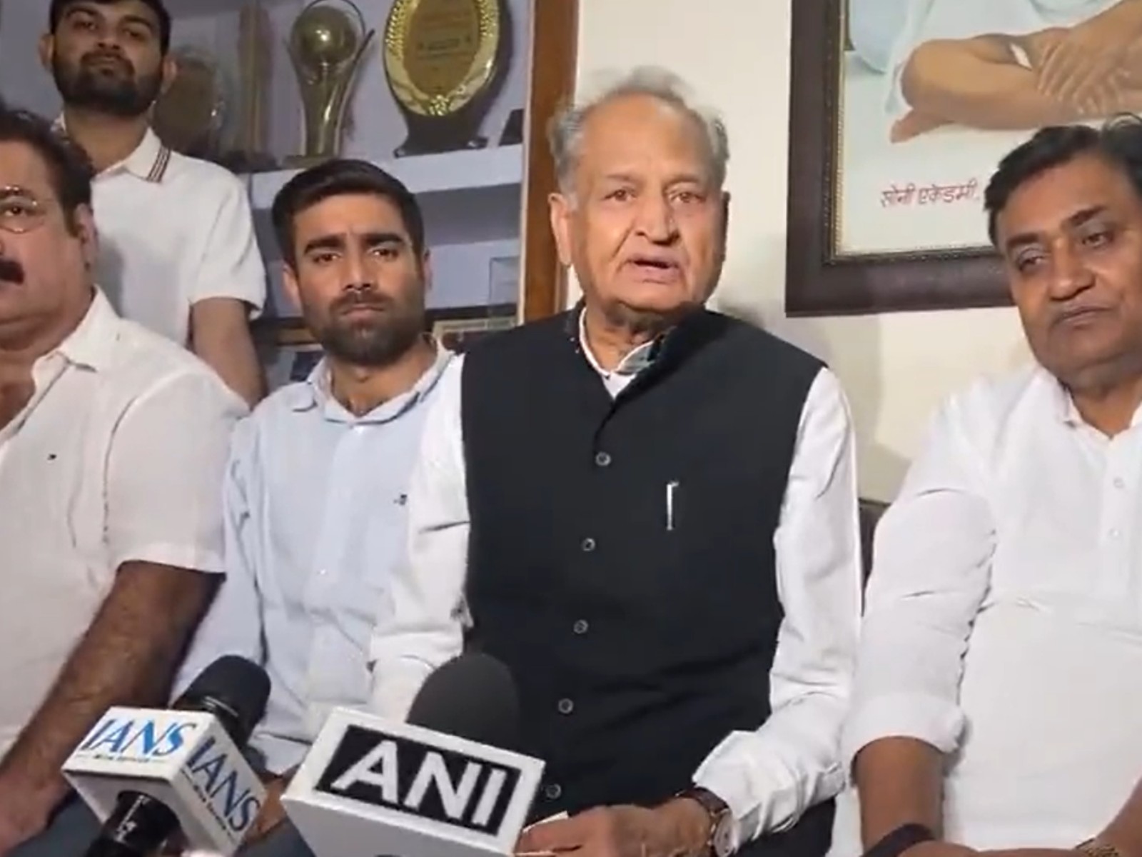 Former Rajasthan Chief Minister and Congress leader Ashok Gehlot (Photo/ANI)