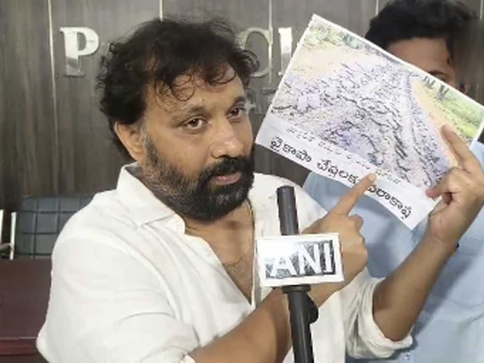 Jana Sena Party Tirupati in-charge Kiran Royal (Photo/ANI)