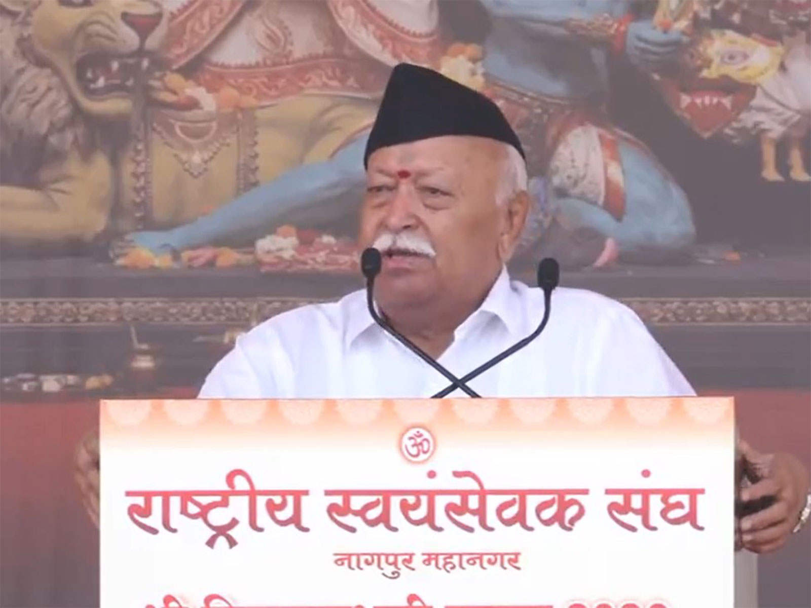 RSS chief Mohan Bhagwat (Photo/ANI)
