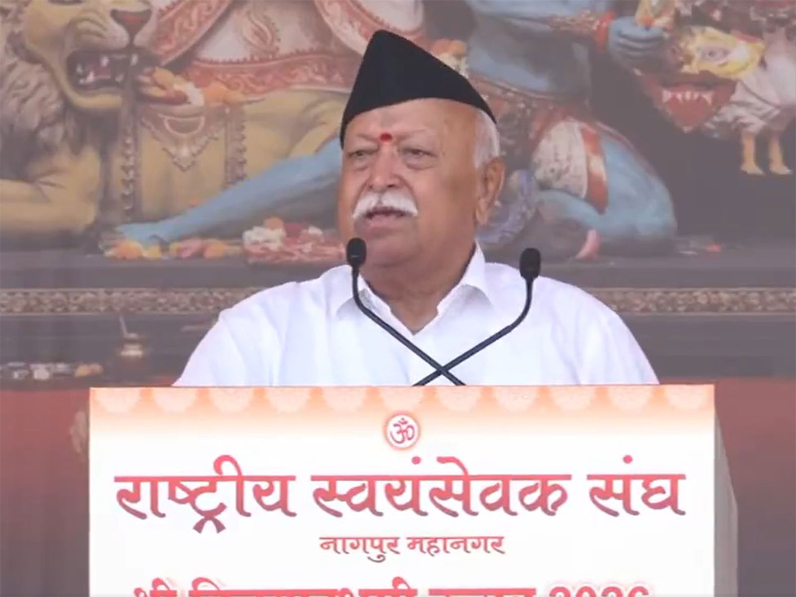 RSS chief Mohan Bhagwat (Photo/ANI)
