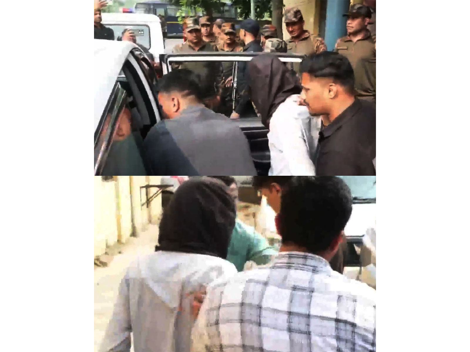 Mumbai Police takes custody of accused in Tiger Shroff firing case (Photo/ANI)