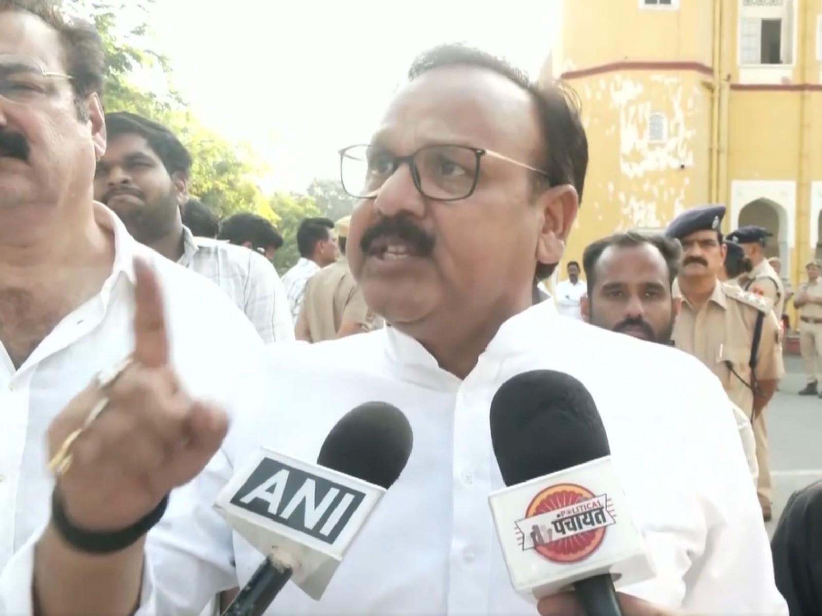 Congress MLA Amin Kagzi (Photo/ANI)