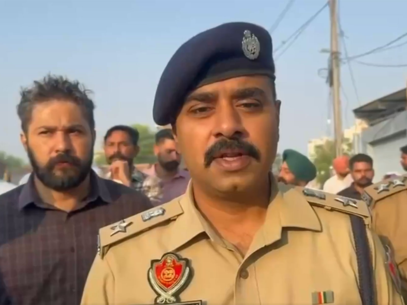 Mansa SSP Vaibhav Choudhary (Photo/ANI)