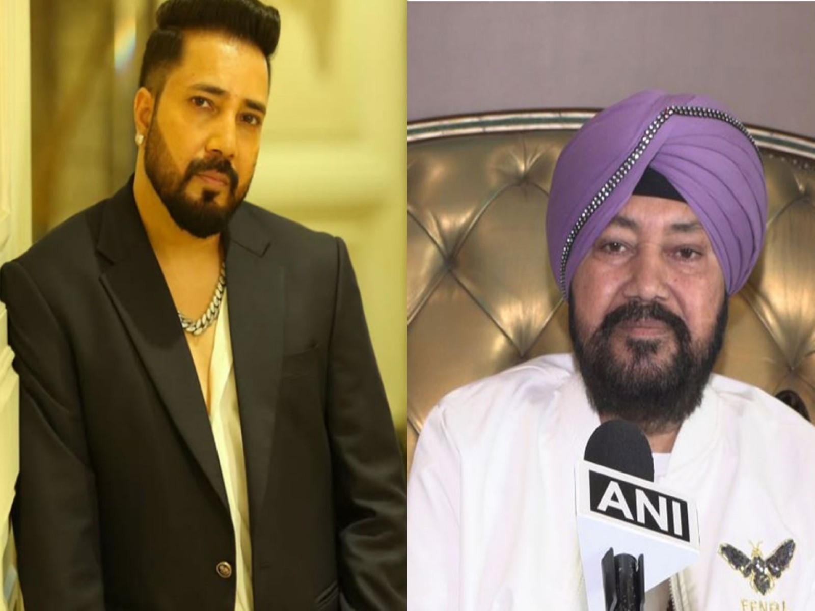 Mika Singh shows support for Daler Mehndi (Photo/Instagram@mikasingh/ANI)