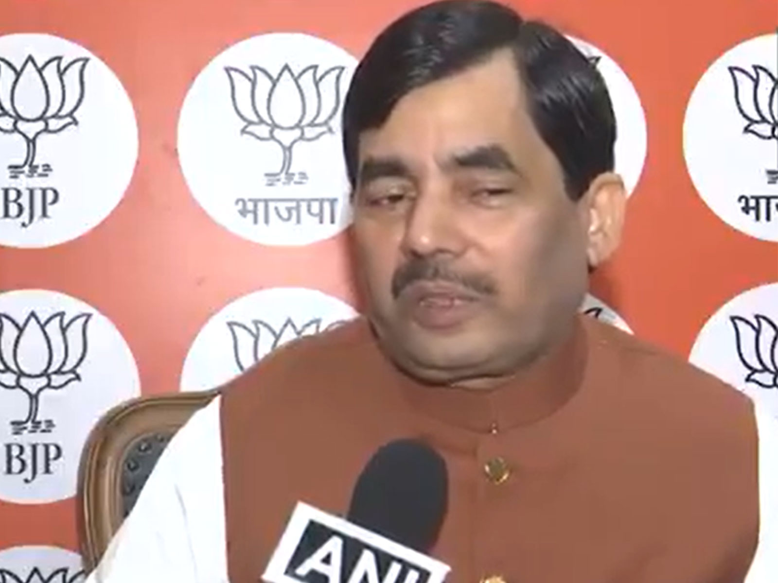  BJP National Spokesperson Syed Shahnawaz Hussain (Photo/ANI)