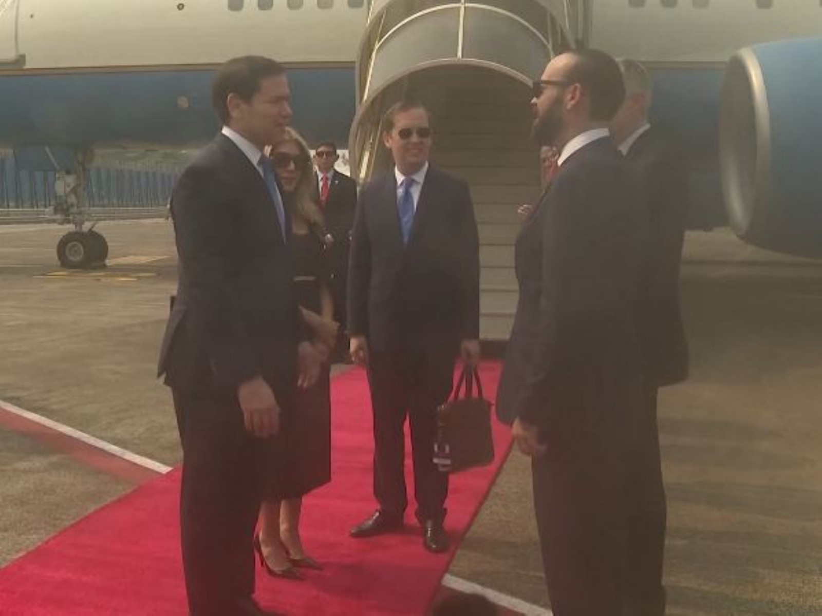 US State Secretary Marco Rubio arrives in Mumbai (Photo/Reuters)