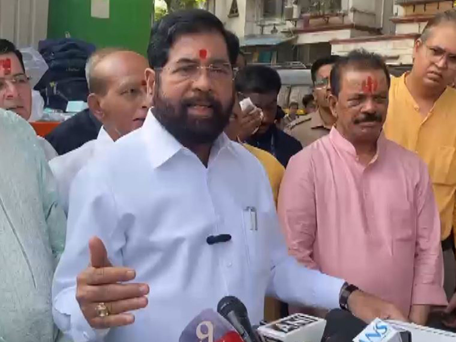  Maharashtra Deputy Chief Minister Eknath Shinde (Photo/ANI)