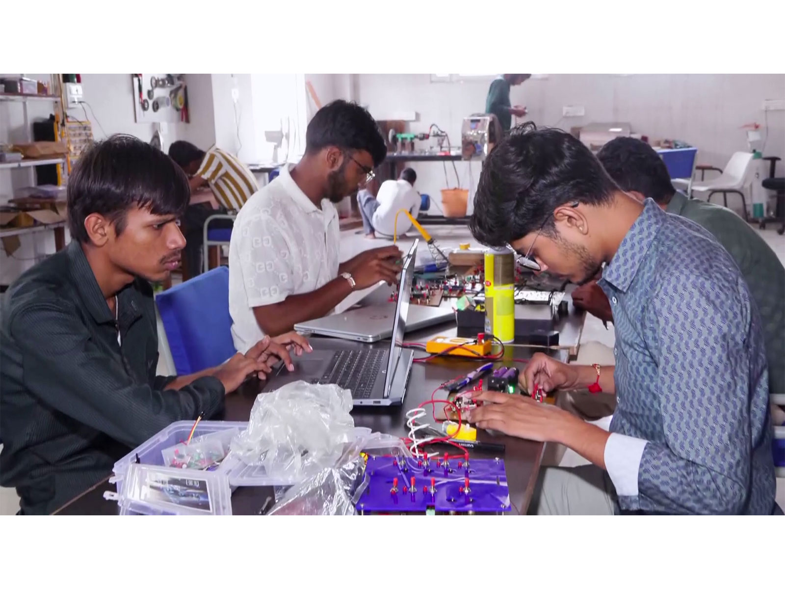Young innovators in India are developing technology-driven solution to address challenges across industries (Photo/ANI)