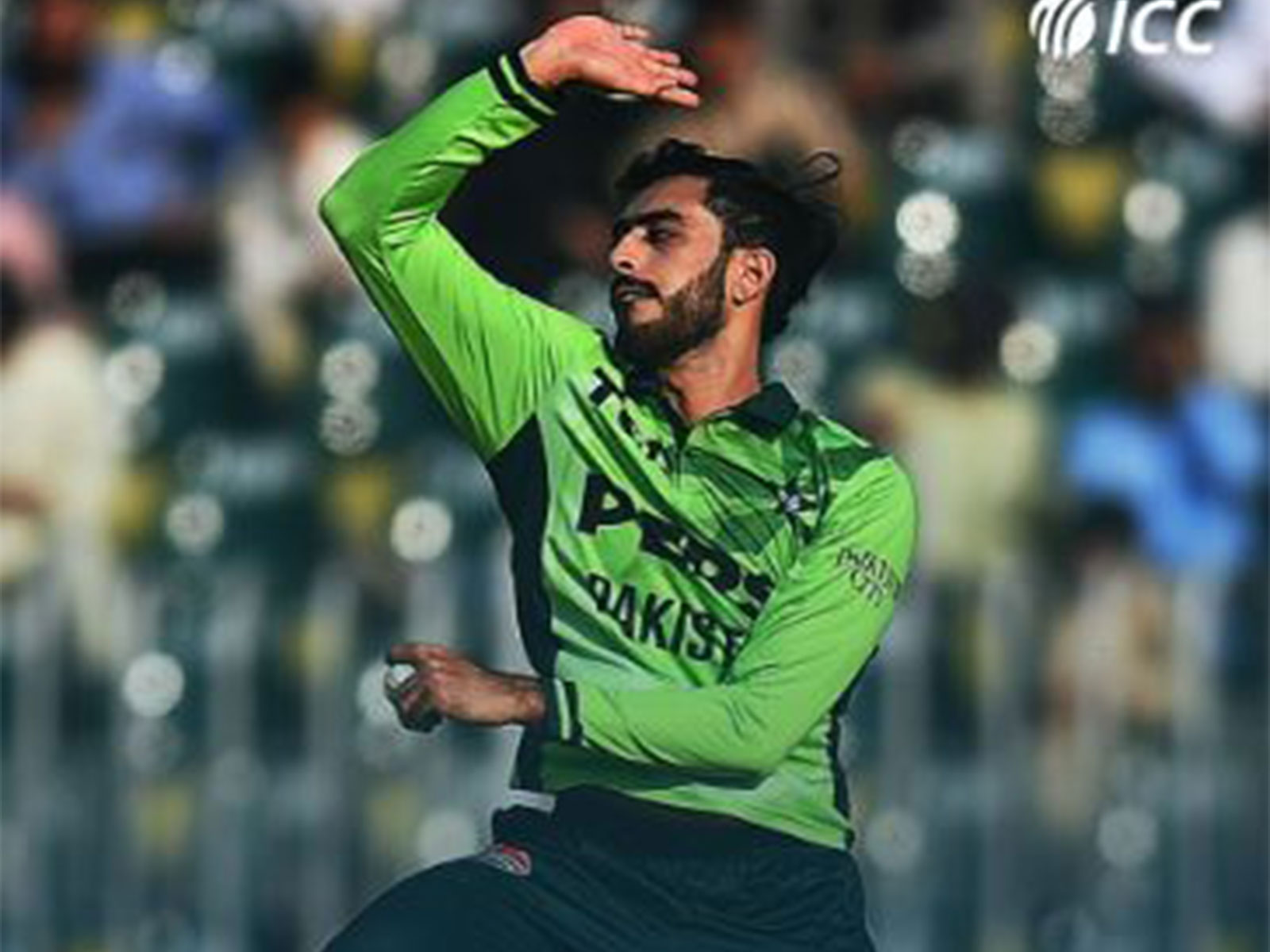 Arafat Minhas. (Photo: @ICC X)