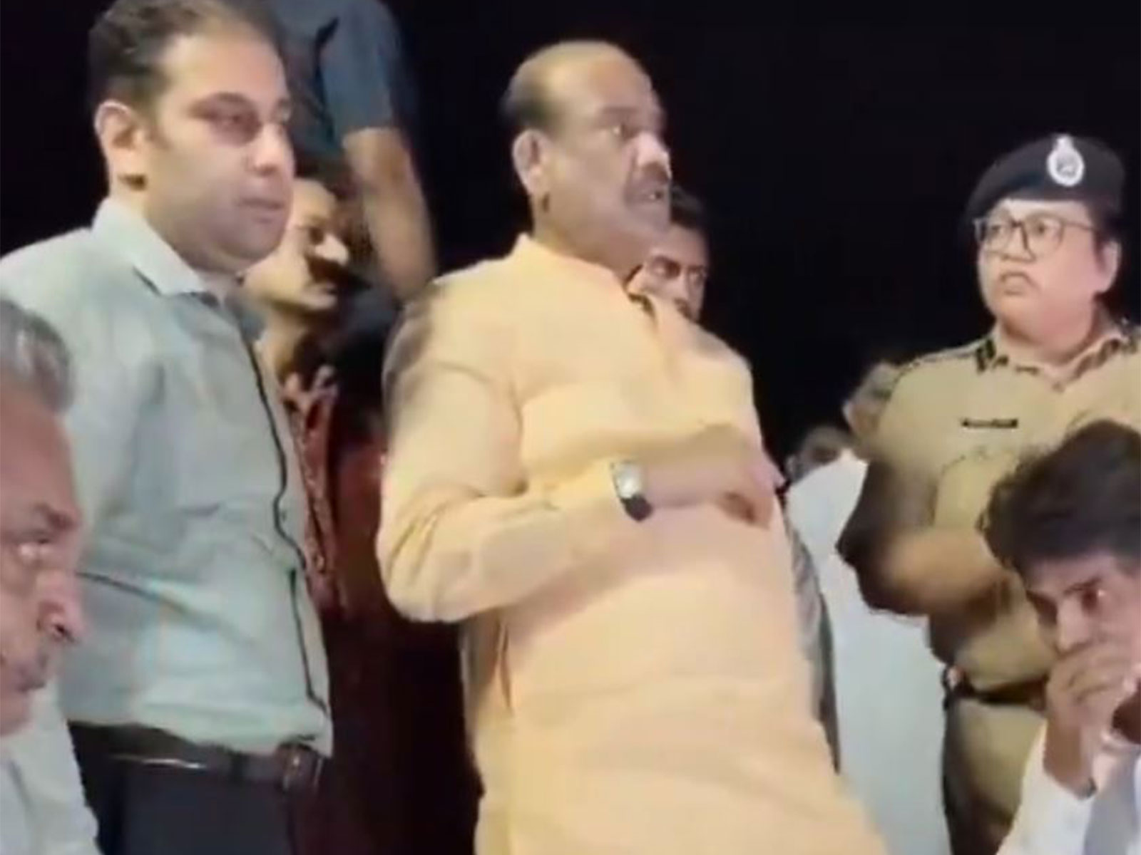 Lok Sabha Speaker Om Birla reaches Kotri Canal (Photo/ANI)