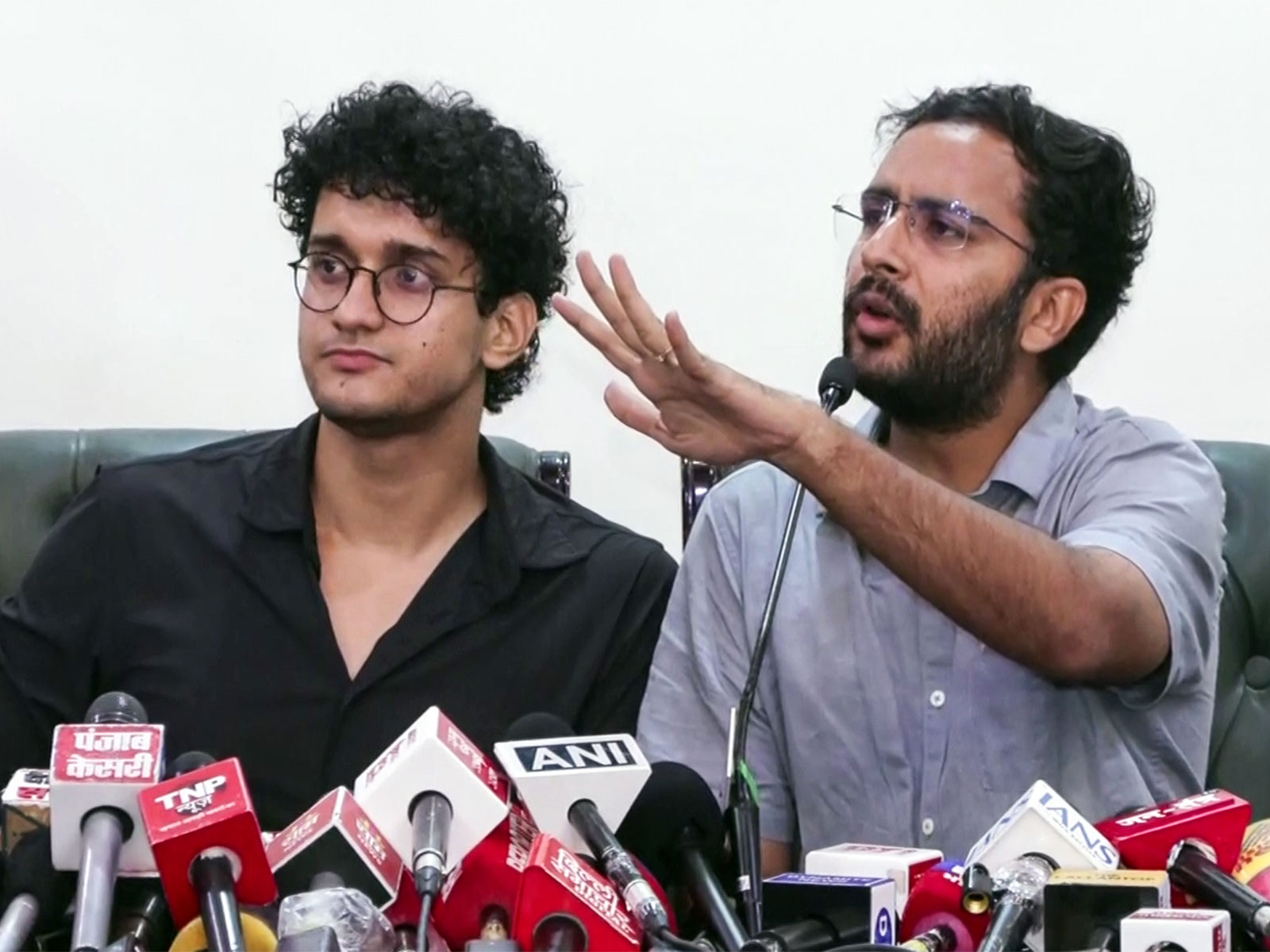 CJP activists Saurav Das and Ashutosh Ranka (File Photo/ANI)