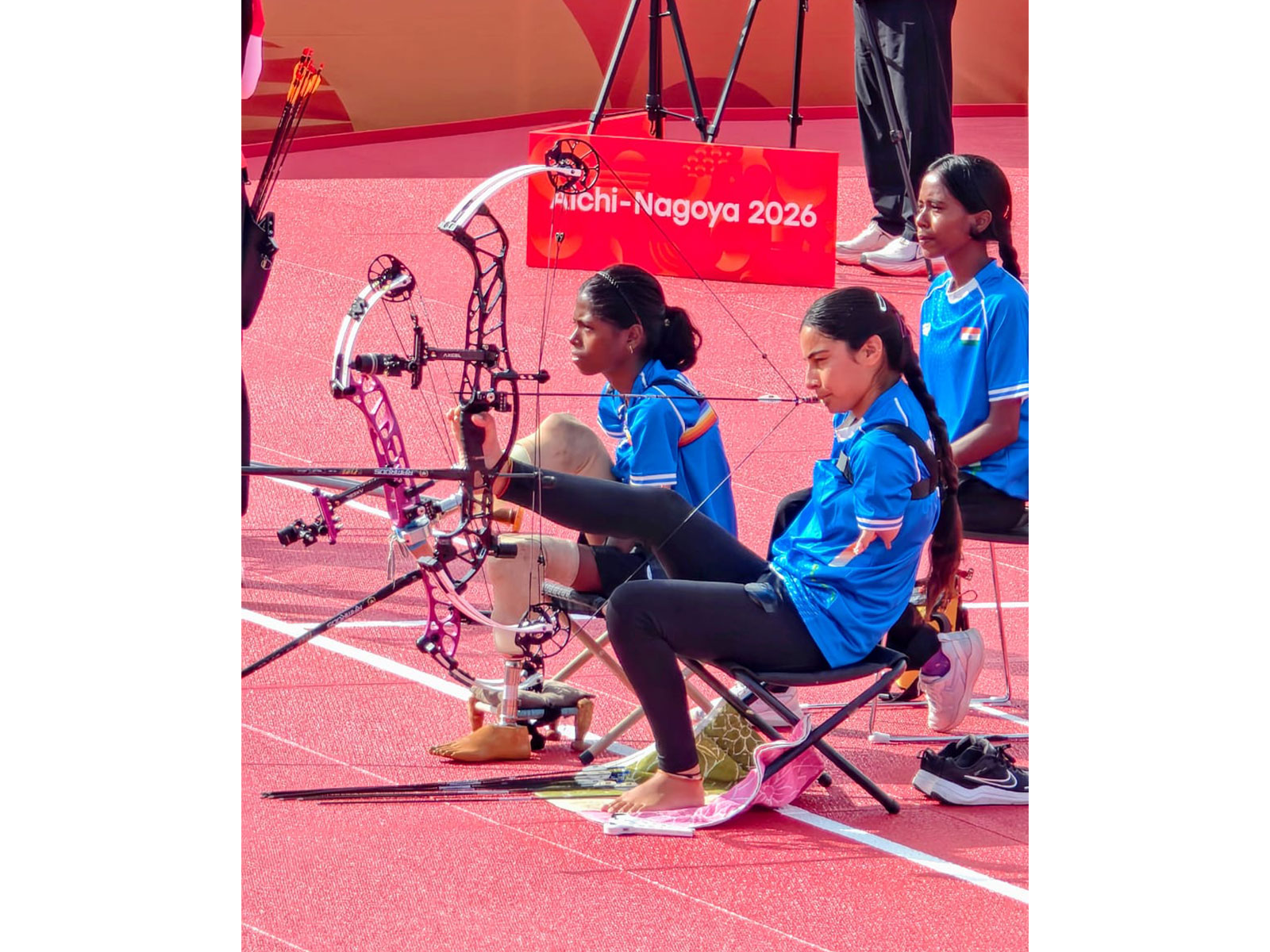 Indian para archers Sheetal Devi and Payal Nag (Photo: PCI)