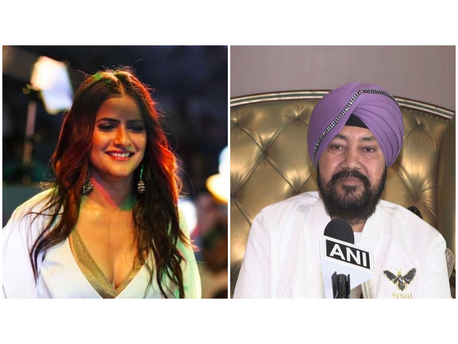 Sona Mohapatra (L) Daler Mehndi (R) (Photos/instagram/sonamohapatra/ANI)