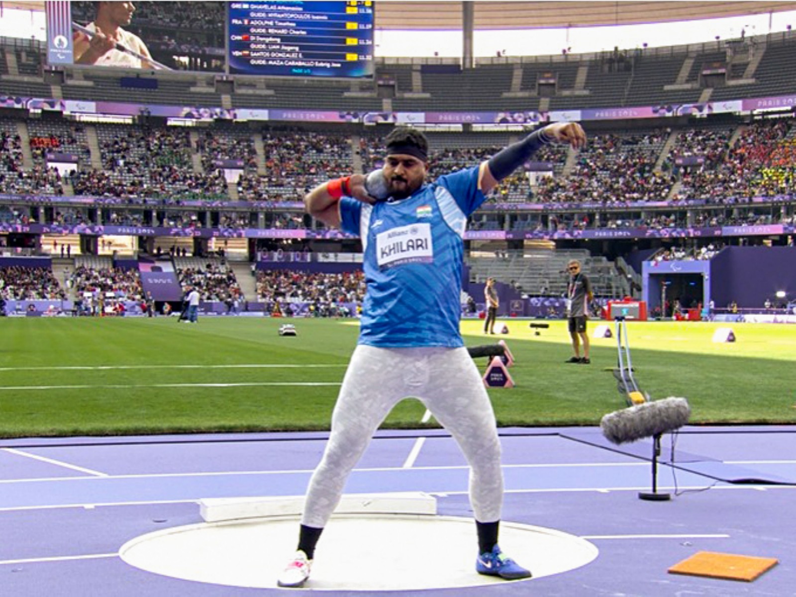 Indian para athlete Sachin Khilari. (Photo: ANI)