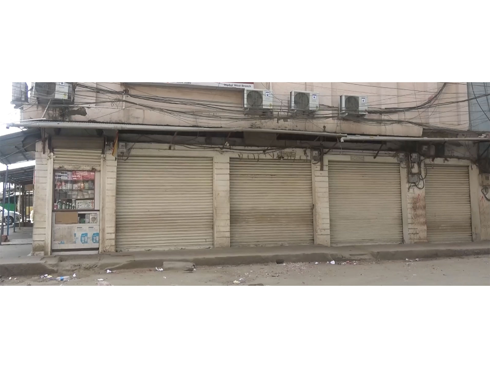NPCM’s 48-hour shutdown in Manipur (Photo/ANI)