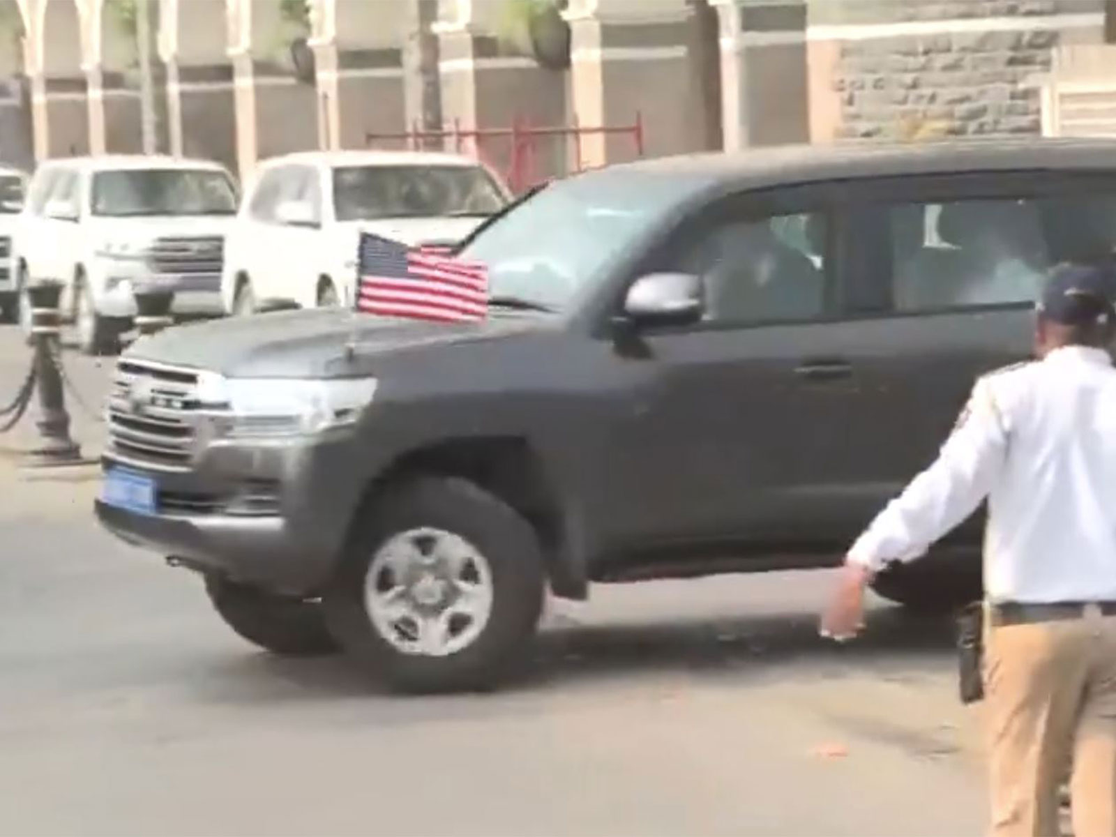 US Secy of State Marco Rubio leaves Mumbai for Jamnagar (Photo/ANI)