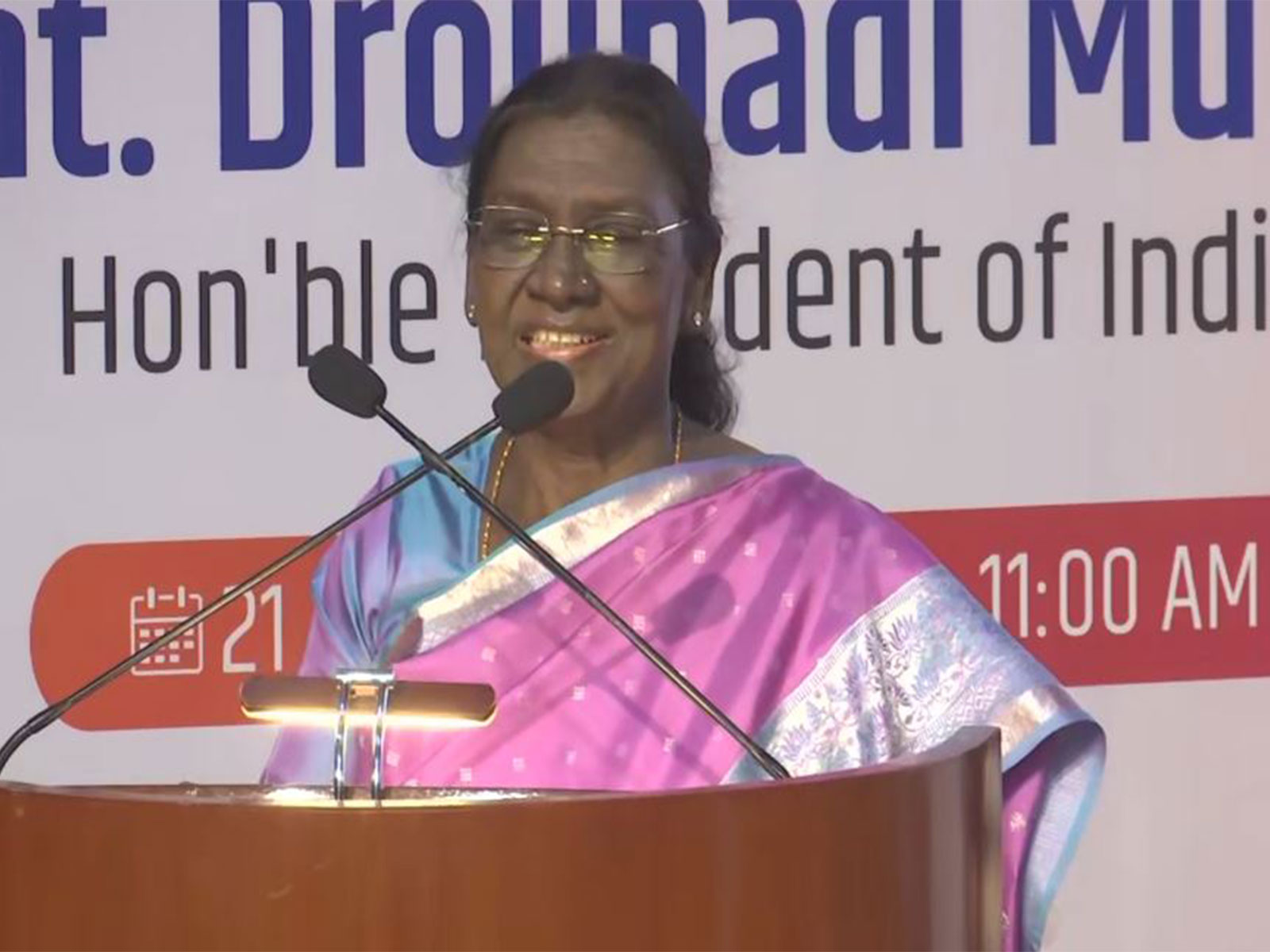 President Droupadi Murmu (Photo/ANI)