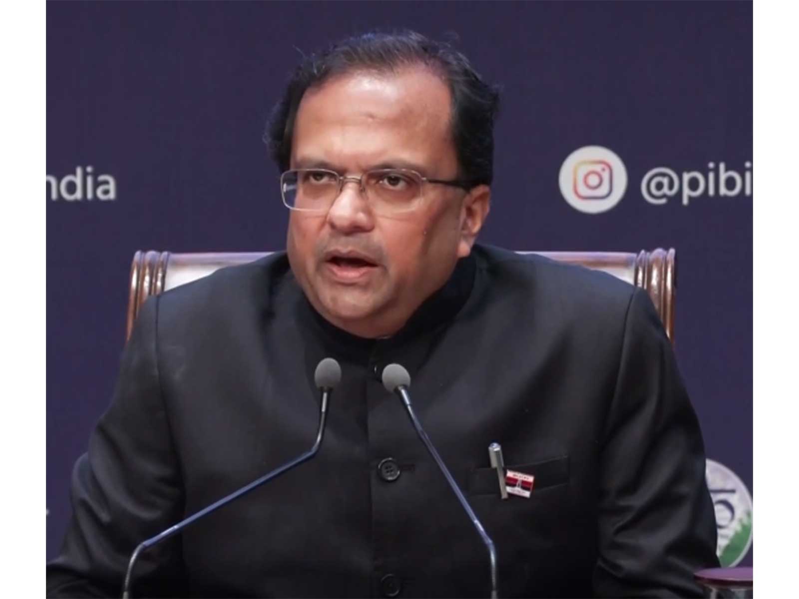  Union Home Secretary Govind Mohan (Photo/ANI)