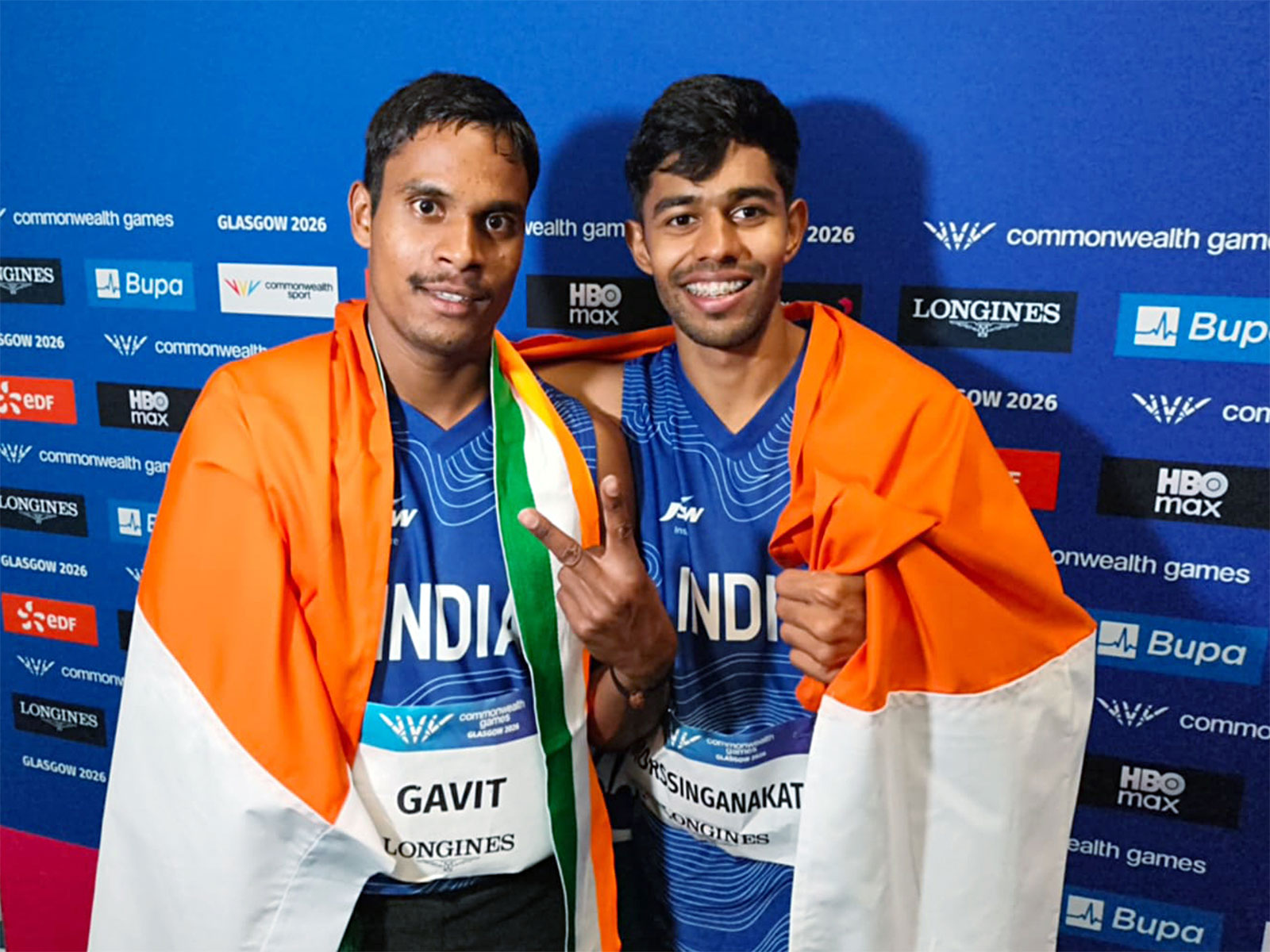 Dilip Gavit and Mohammed Basil. (Photo: ANI)