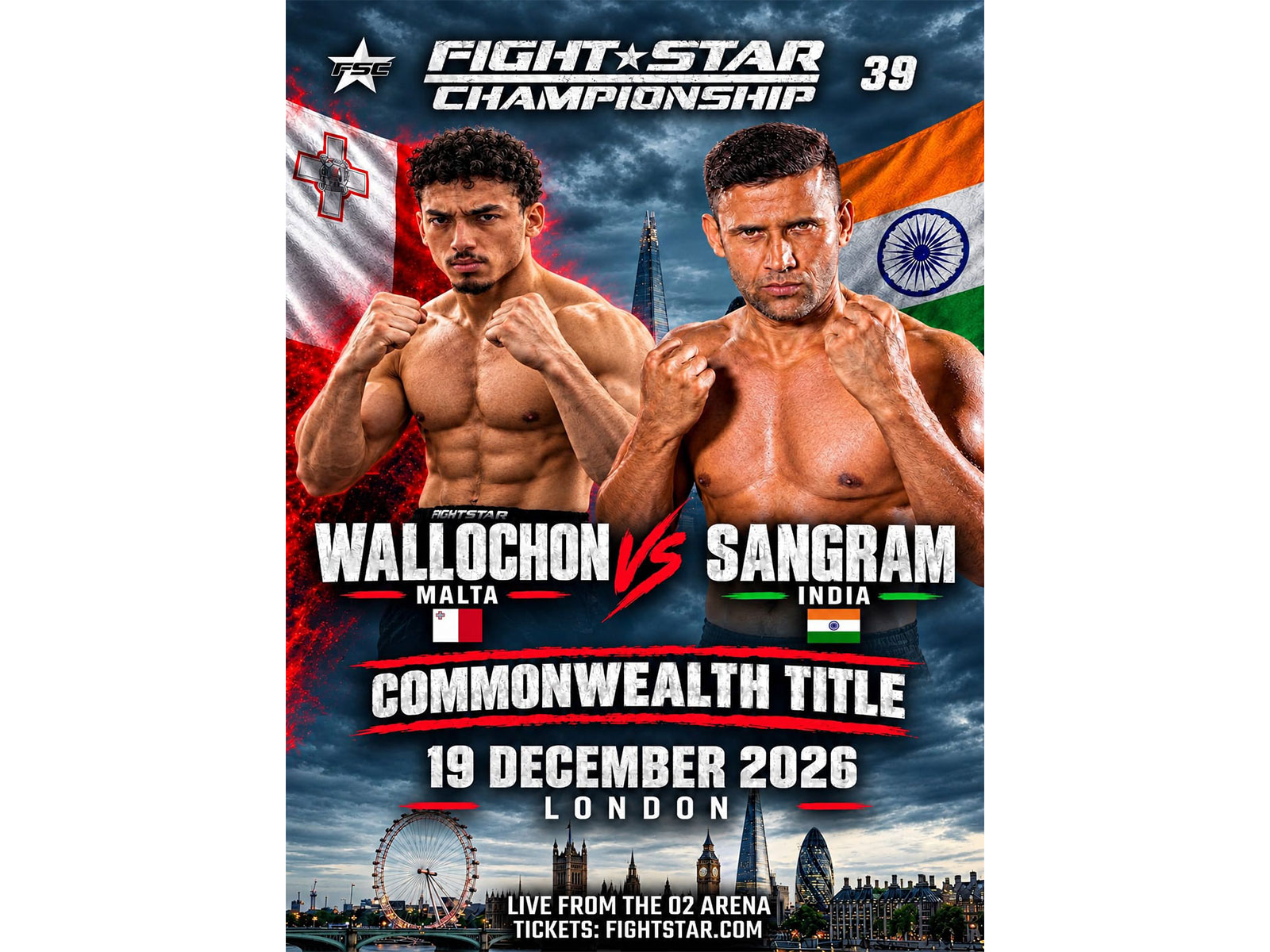 Sangram Singh will be contesting for Fightstar Championship in London. (Photo: Sangram Singh)
