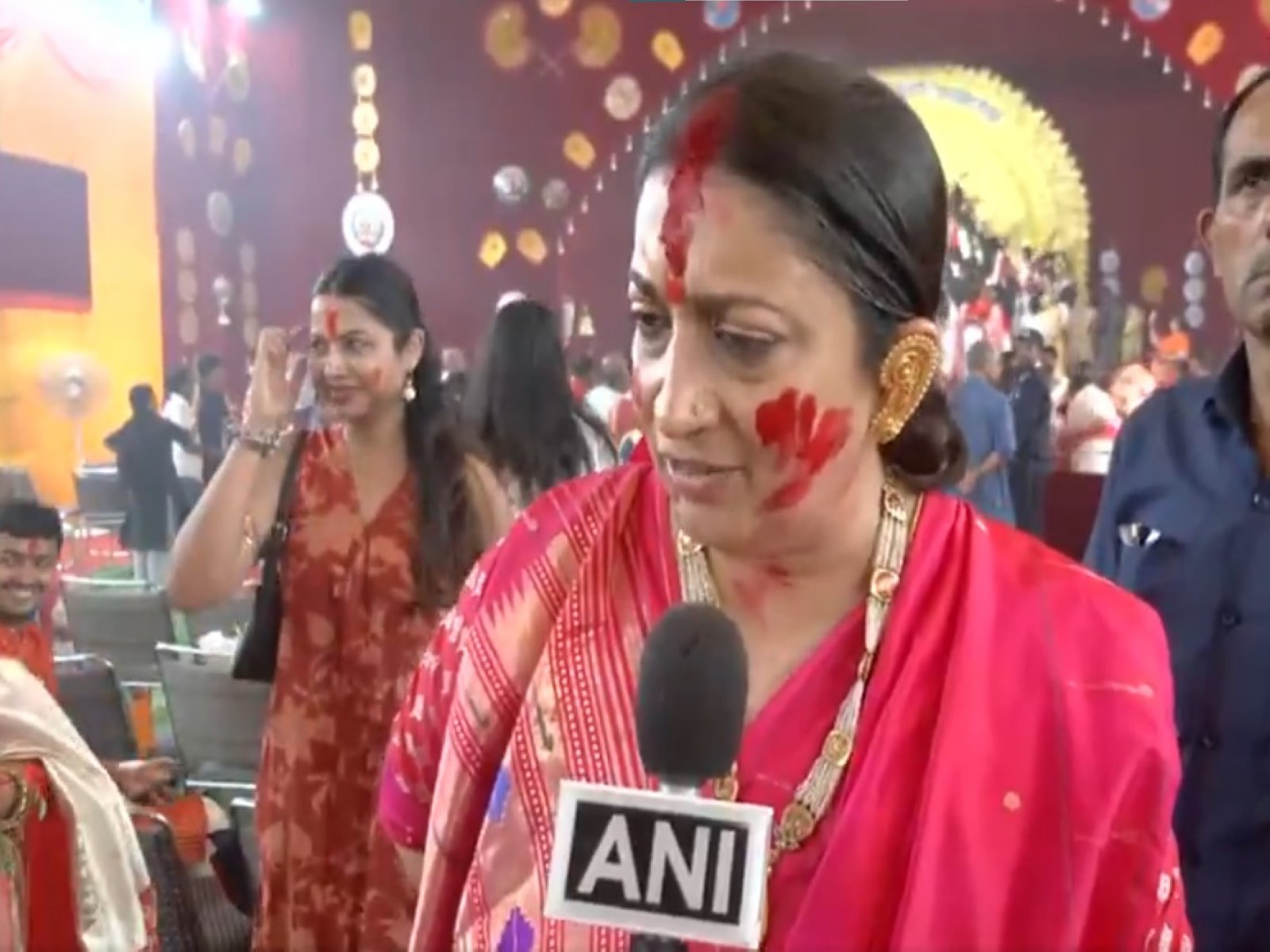 Bharatiya Janata Party (BJP) National General Secretary Smriti Irani (Photo: ANI)