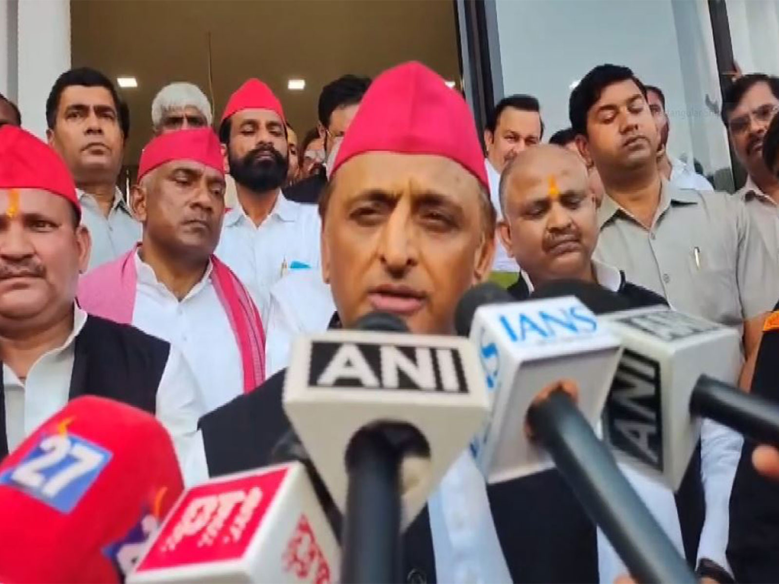 Samajwadi Party chief Akhilesh Yadav (Photo/ANI)
