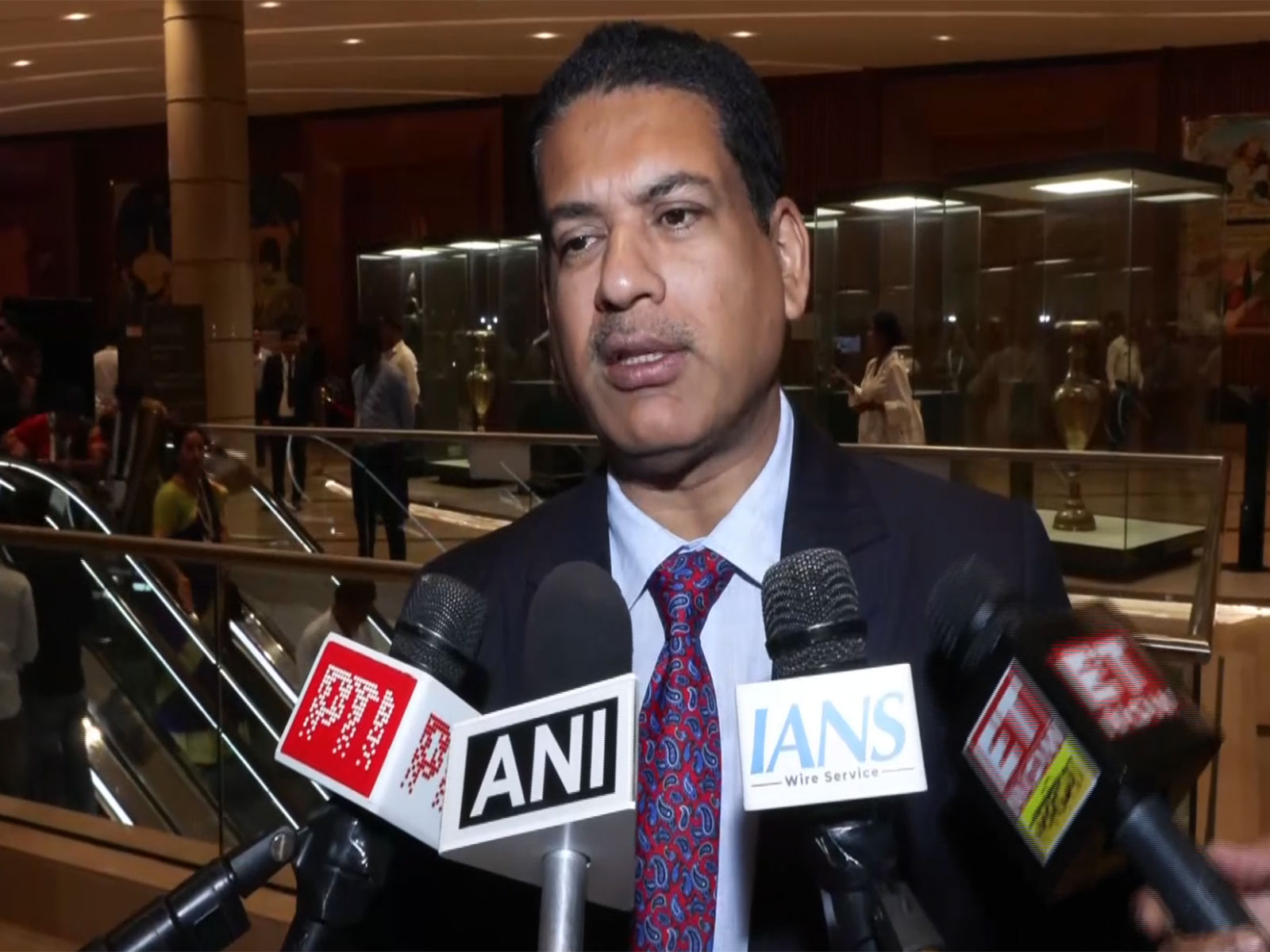 MNRE Secretary Santosh Kumar Sarangi (Photo/ANI)