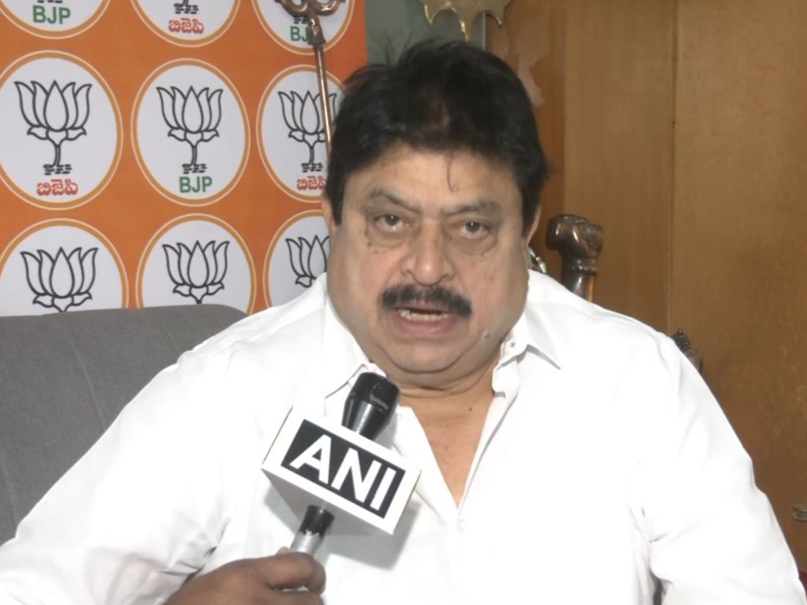Telangana Bharatiya Janata Party (BJP) president N. Ramchander Rao (Photo/ANI)