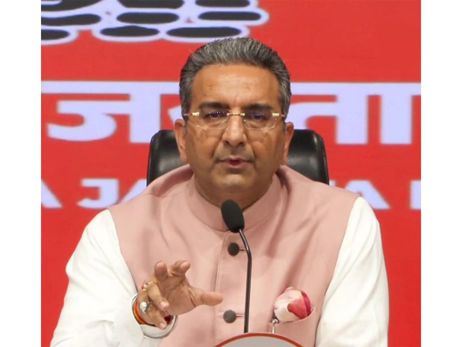 BJP's National Spokesperson Gaurav Bhatia (Photo/ANI)