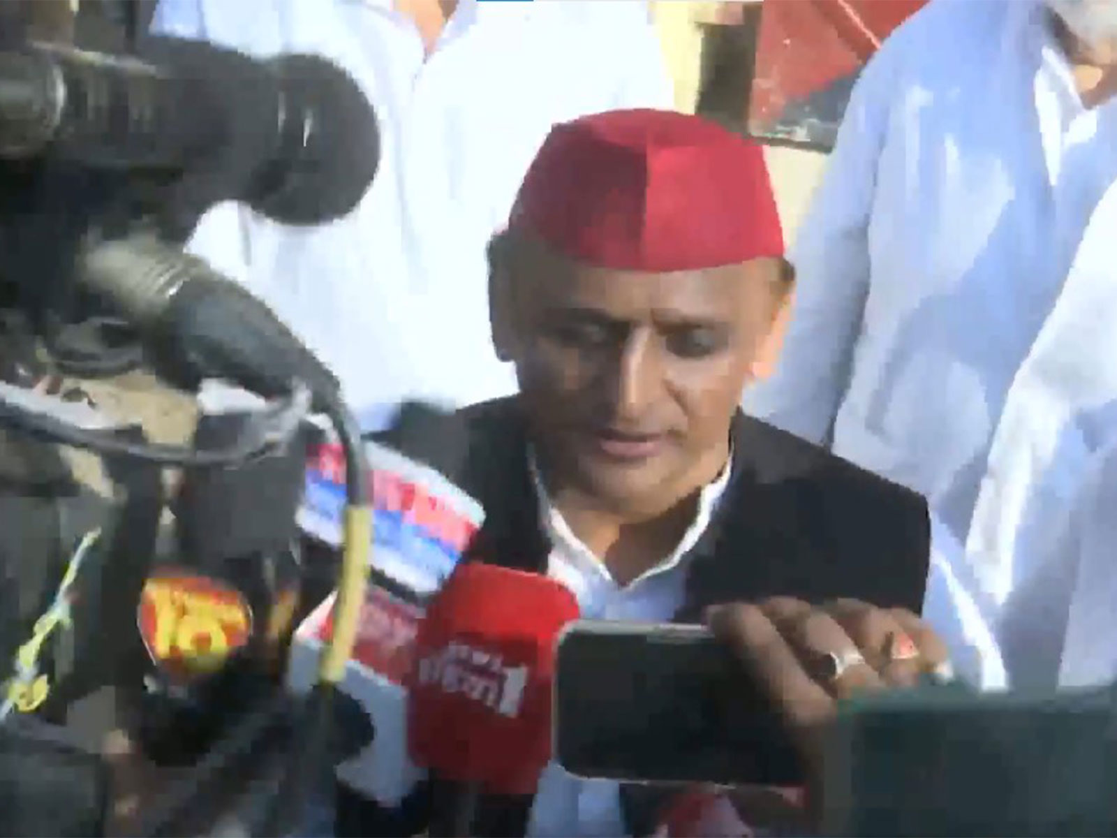 Samajwadi Party chief Akhilesh Yadav (Photo/ANI)