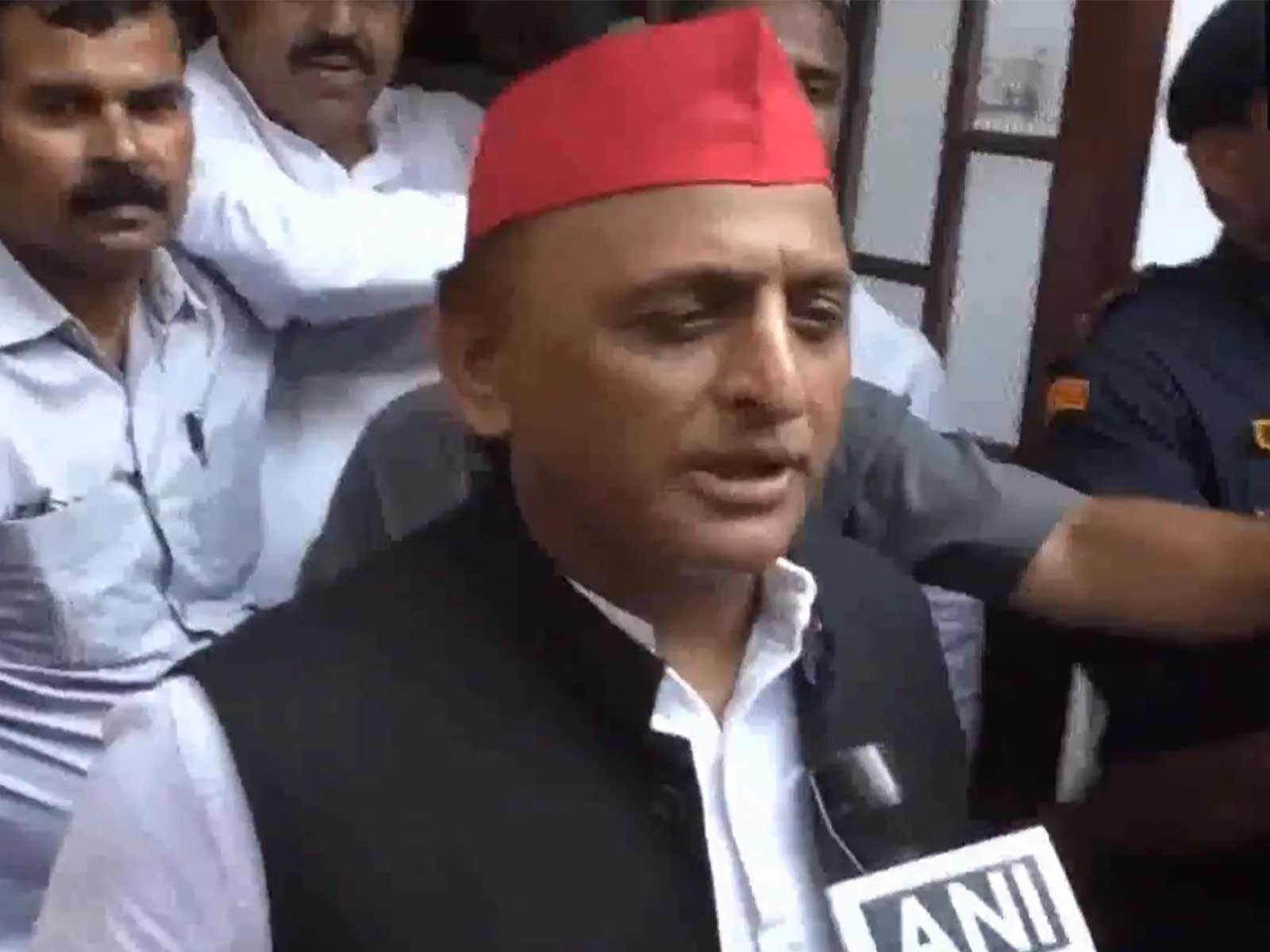 Samajwadi Party (SP) chief Akhilesh Yadav (Photo: ANI)