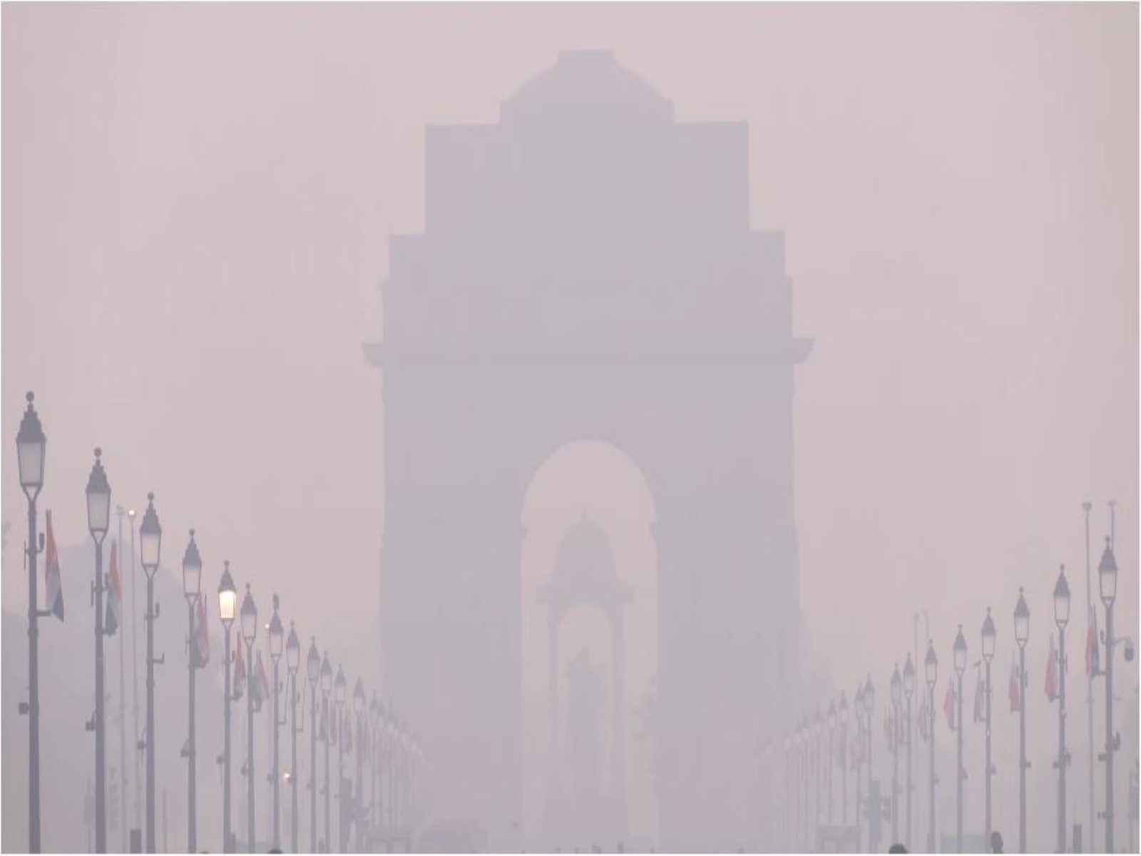 Visuals of India Gate (File Photo/ANI) 