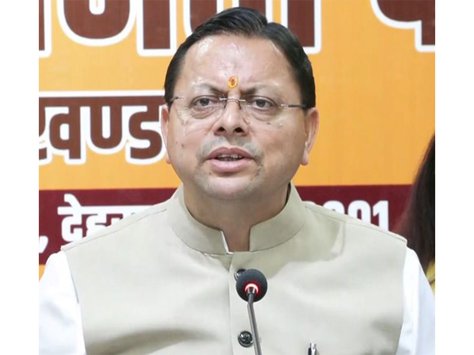 Uttarakhand Chief Minister Pushkar Singh Dhami (Photo/ANI)