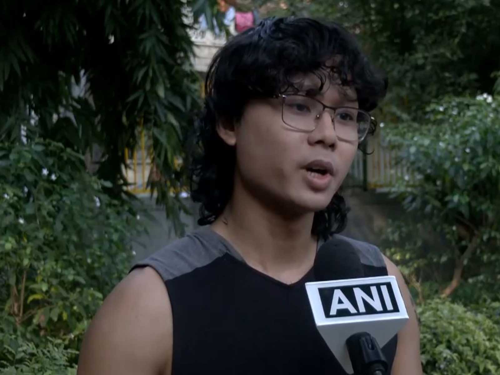 Bir Siraj Debbarma of the Tripura Students Forum (Photo/ANI)