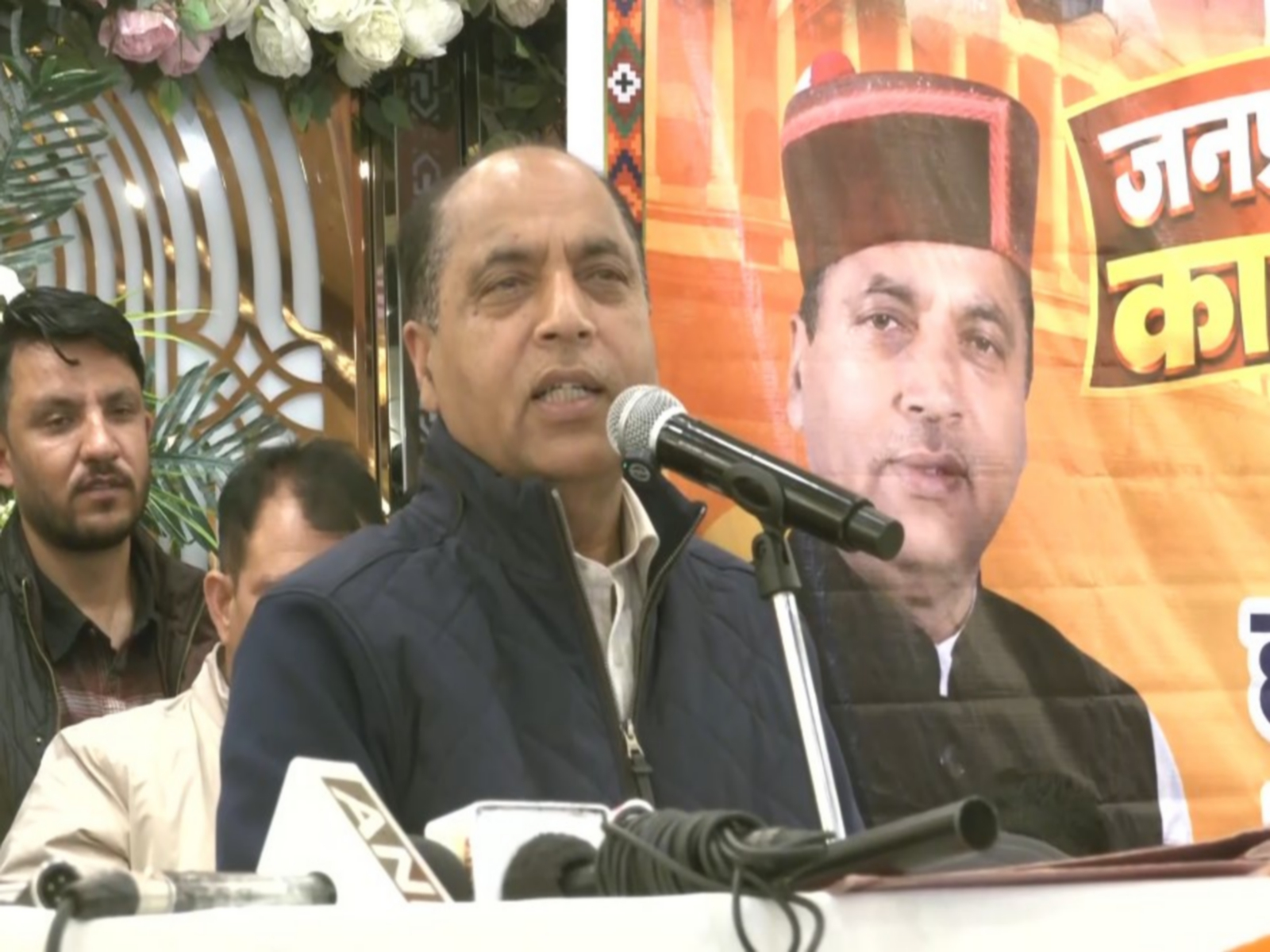 Leader of Opposition in Himachal Pradesh Assembly Jairam Thakur (Photo/ANI)