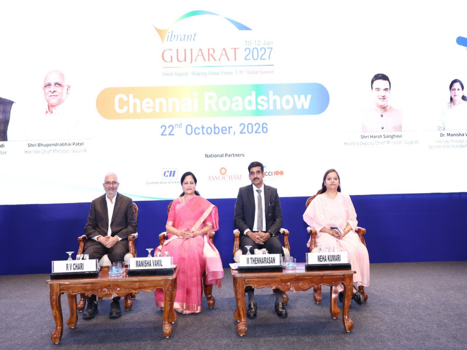 The 11th Vibrant Gujarat Global Summit, scheduled for January 10–12, 2027. (Photo/CMO)