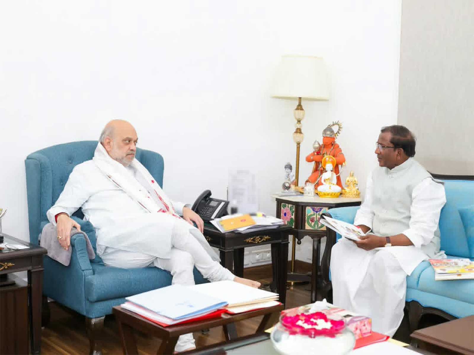 Assam Governor calls on Union Home Minister Amit Shah (Photo/Lok Bhawan, Assam)