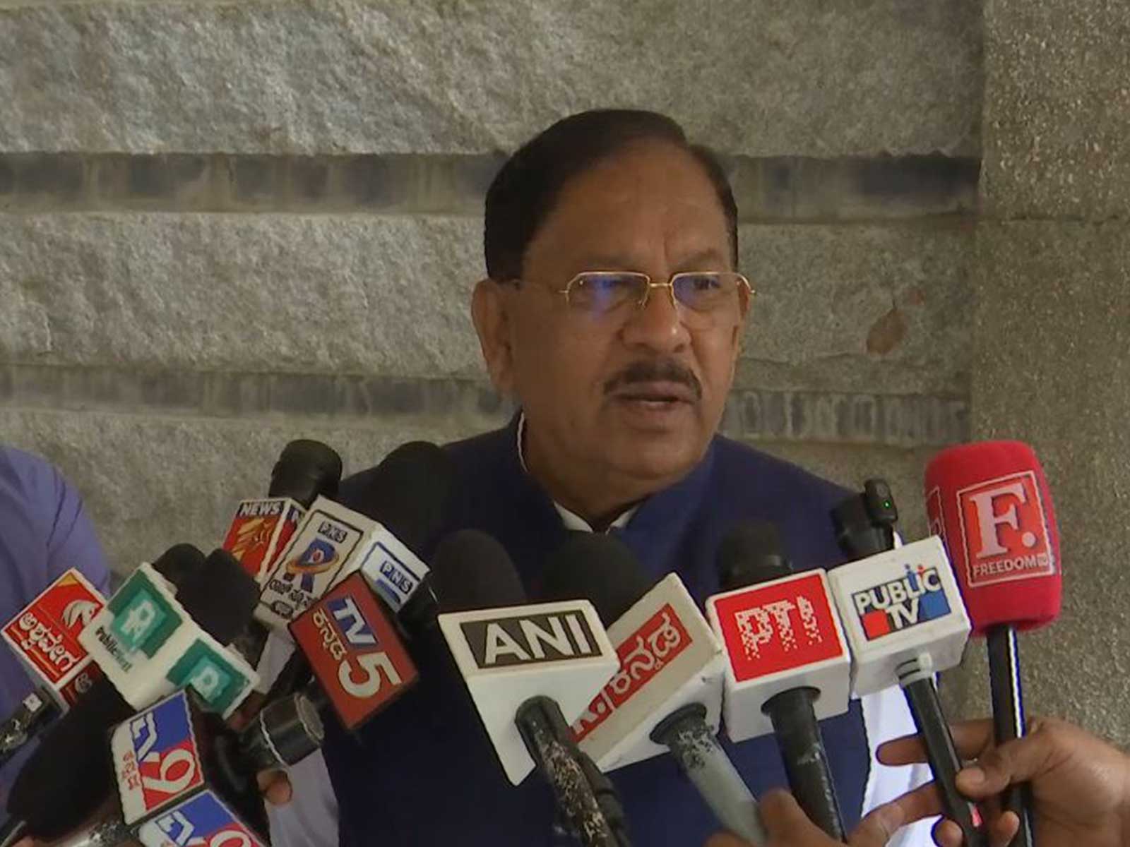 Karnataka Deputy Chief Minister G Parameshwara (Photo/ANI)