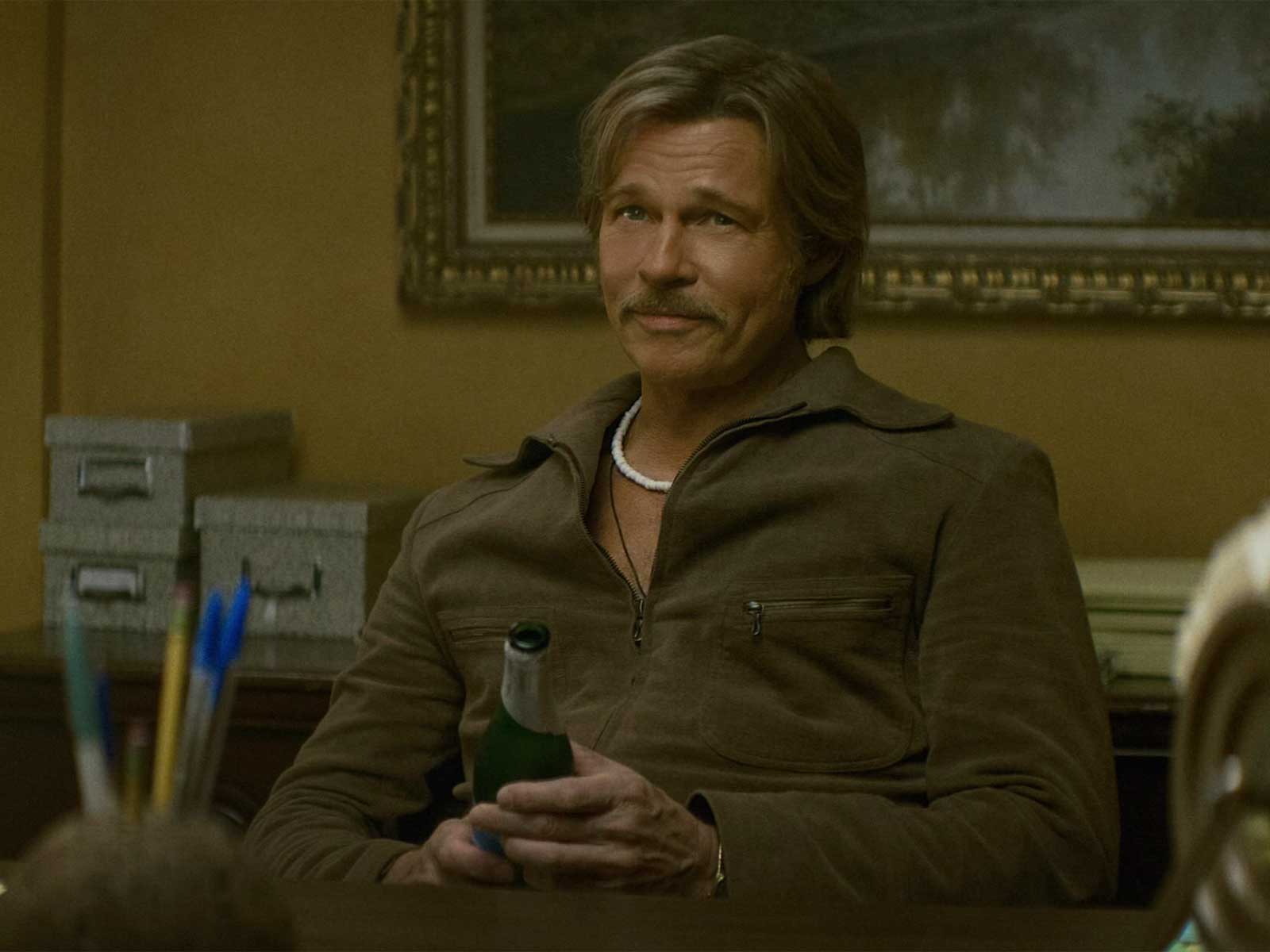  Brad Pitt in 'The Further Mis-Adventures of Cliff Booth' (Photo/Instagram/ @netflixanz)