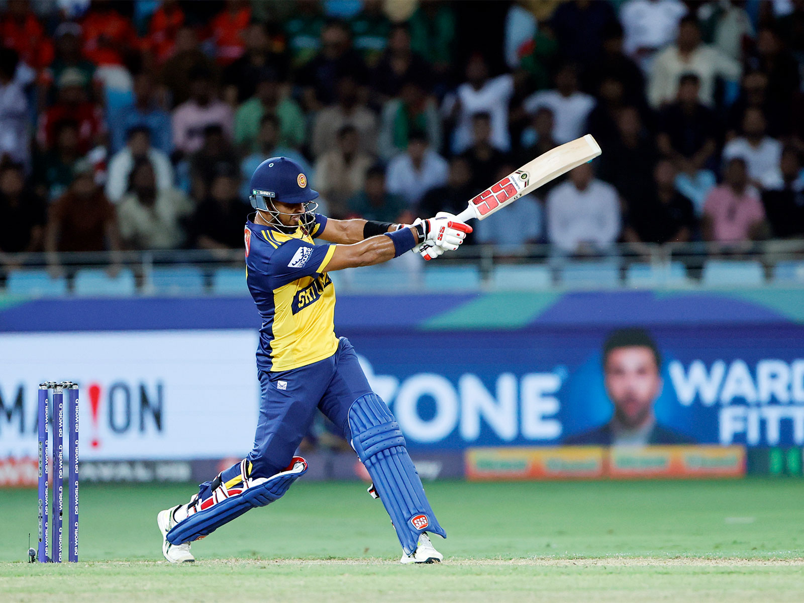 Sri Lanka cricketer Dasun Shanaka (Photo: ANI)