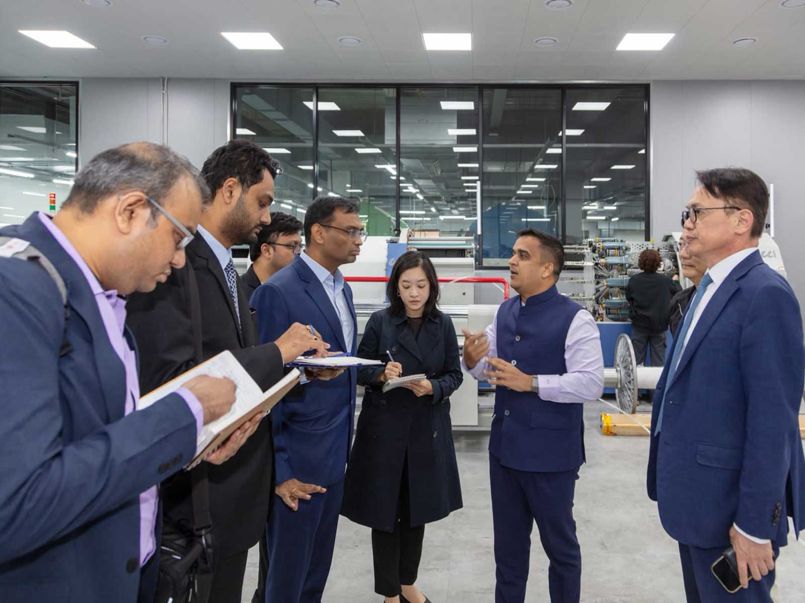 Gujarat Dy CM Harsh Sanghavi visits South Korea (Photo/Gujarat CMO) 