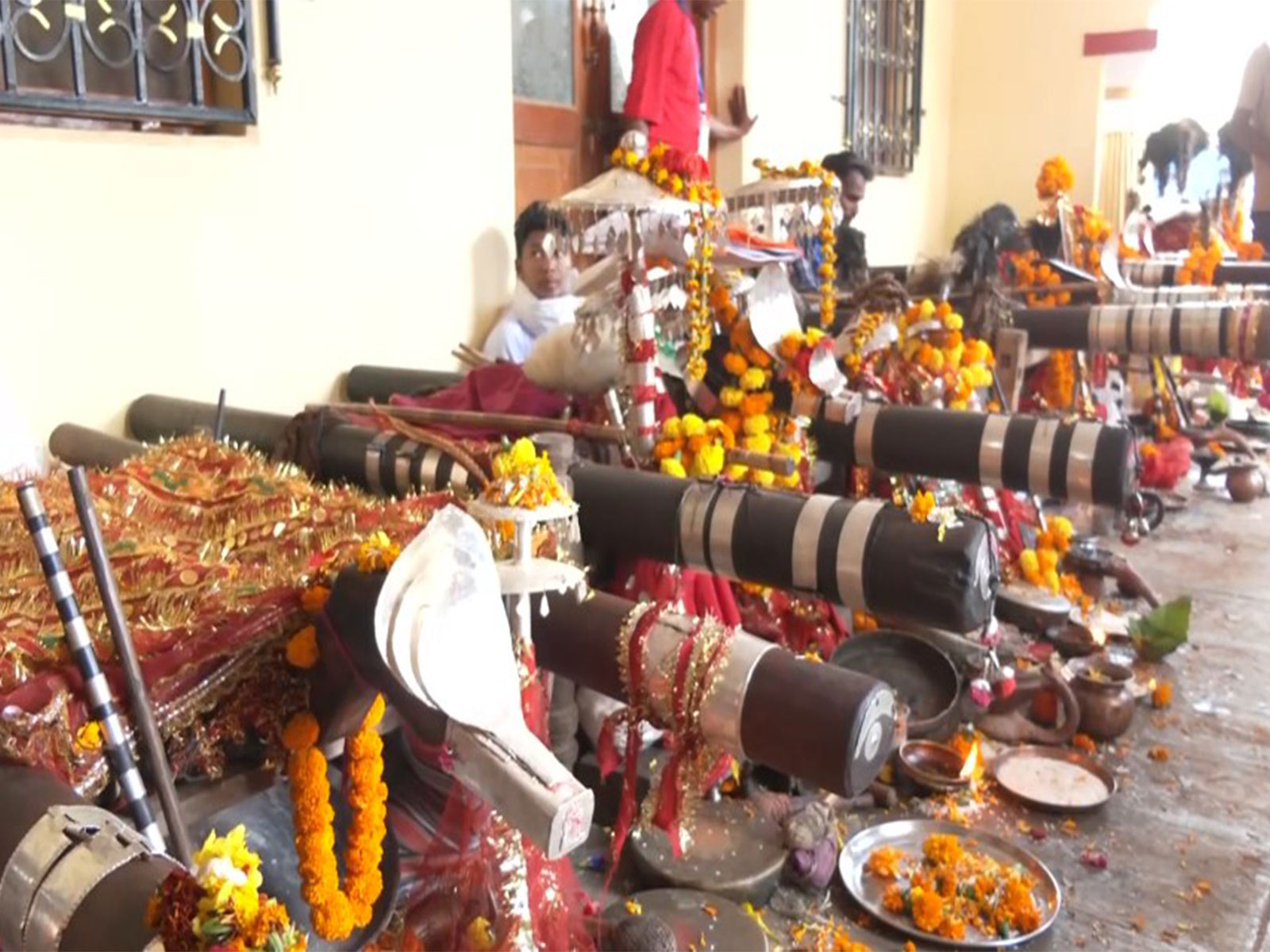 Deities participate in Bastar Dussehra (Photo/ANI)