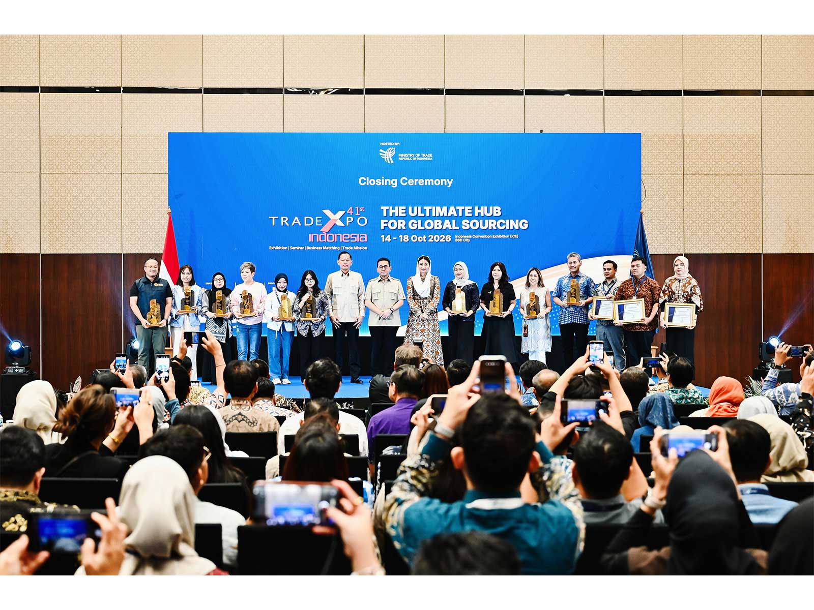 Minister of Trade Officially Closes the 41st TEI, Potential Transactions Reach US$22.94 Billion