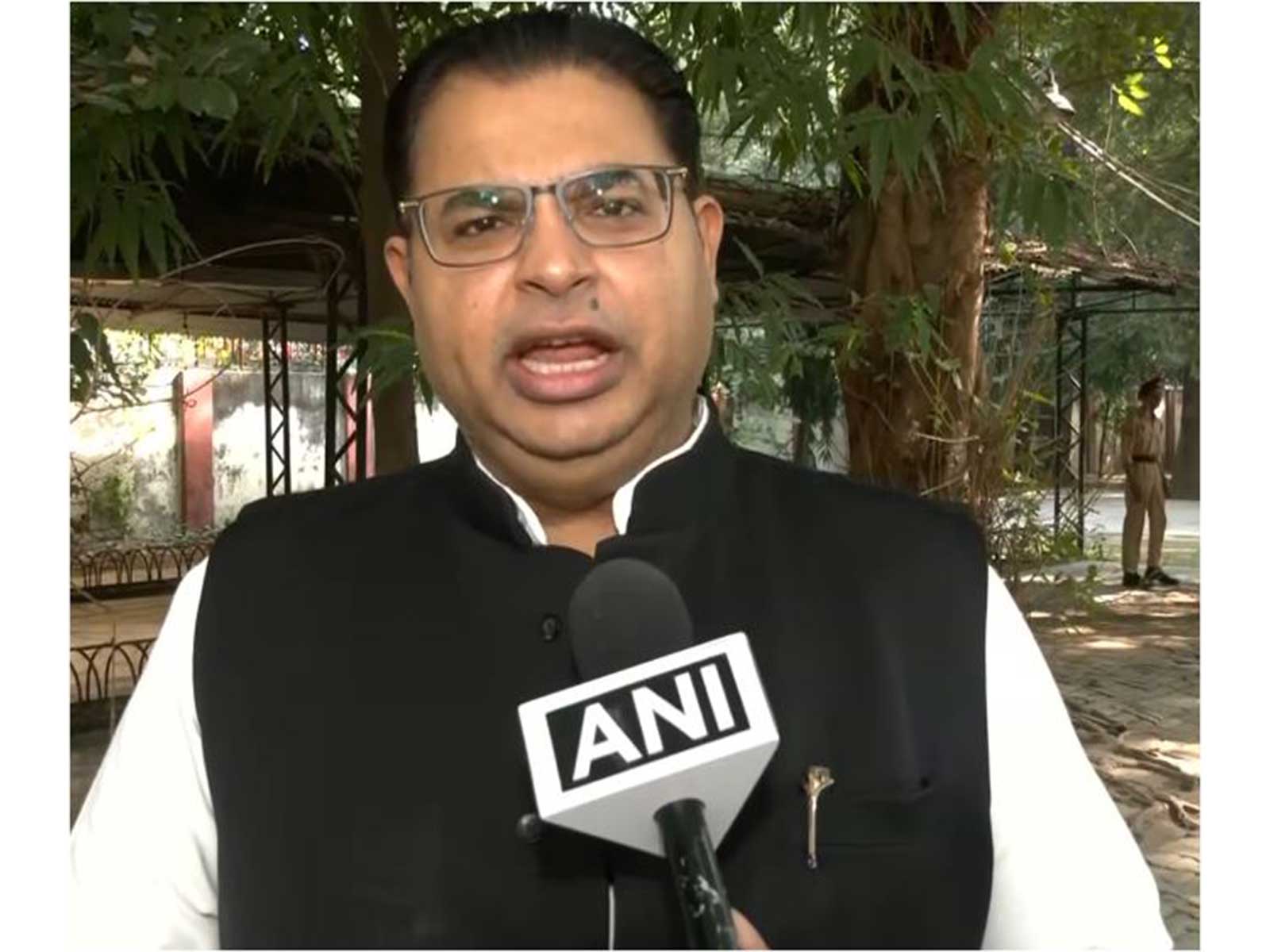 Former Uttar Pradesh minister and Samajwadi Party (SP) leader Abhishek Mishra (Photo/ANI)