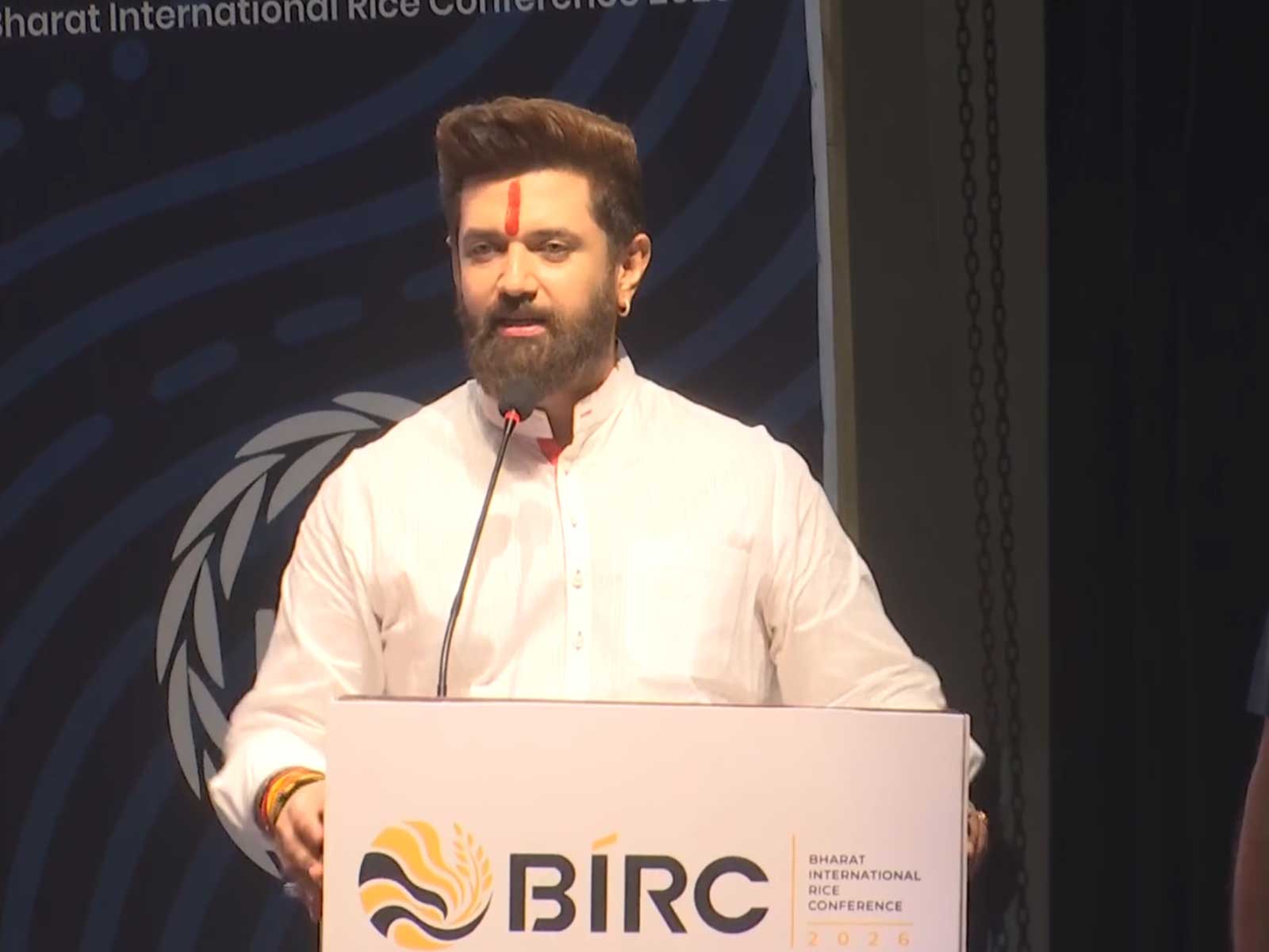  Union Minister for Food Processing Industries Chirag Paswan (Photo/ANI)